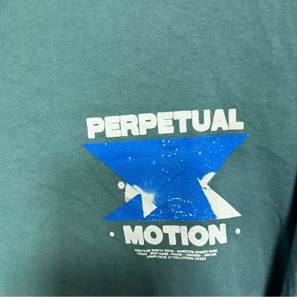 Perpetual Motion Vaporwave Topman T-Shirt Size XL - Picture 4 of 5